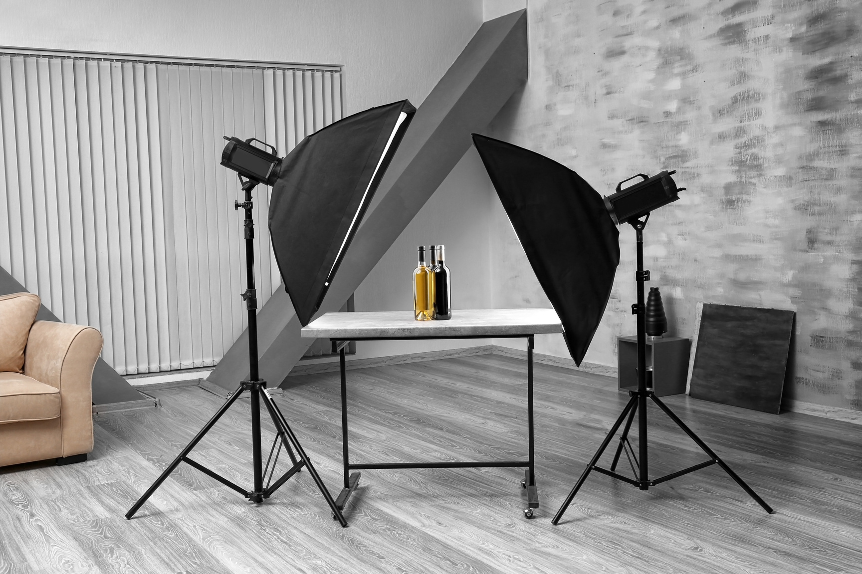 Modern Photography Studio for Object Shooting
